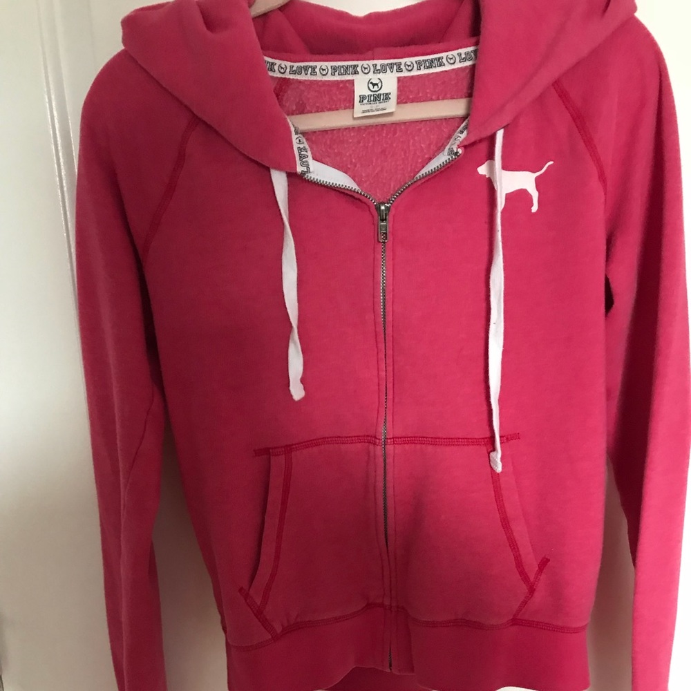 PINK hooded sweatshirt